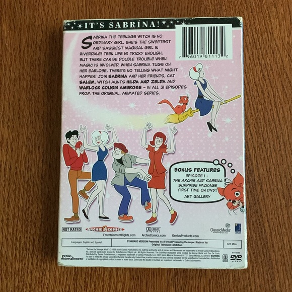 Sabrina The Teenage Witch Cartoon 3 DVD Set - Picture 2 of 3